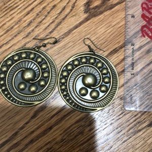 Bronze earrings